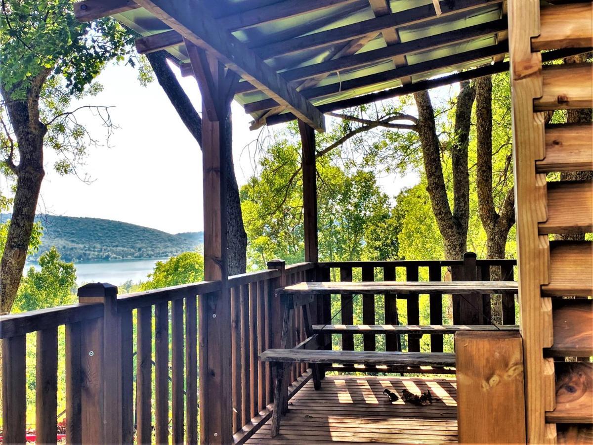 Les Bastides De Chanteraine Bungalows, Lodges & Spa Aiguines Exterior foto