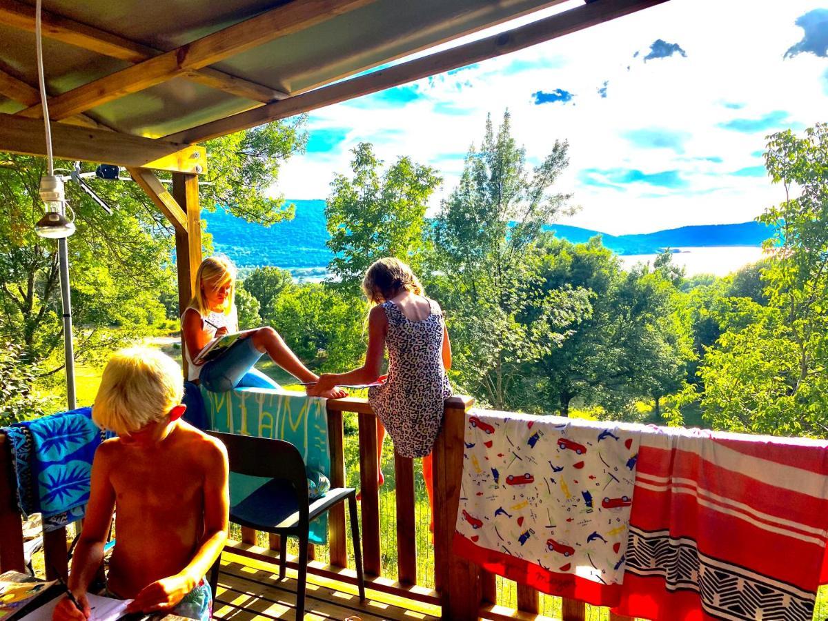 Les Bastides De Chanteraine Bungalows, Lodges & Spa Aiguines Exterior foto